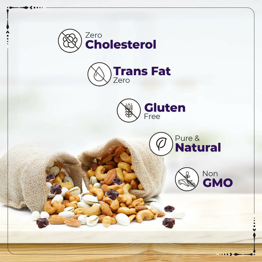 Happilo Premium Oven Roasted & Lightly Salted Party Mix | Grocsy