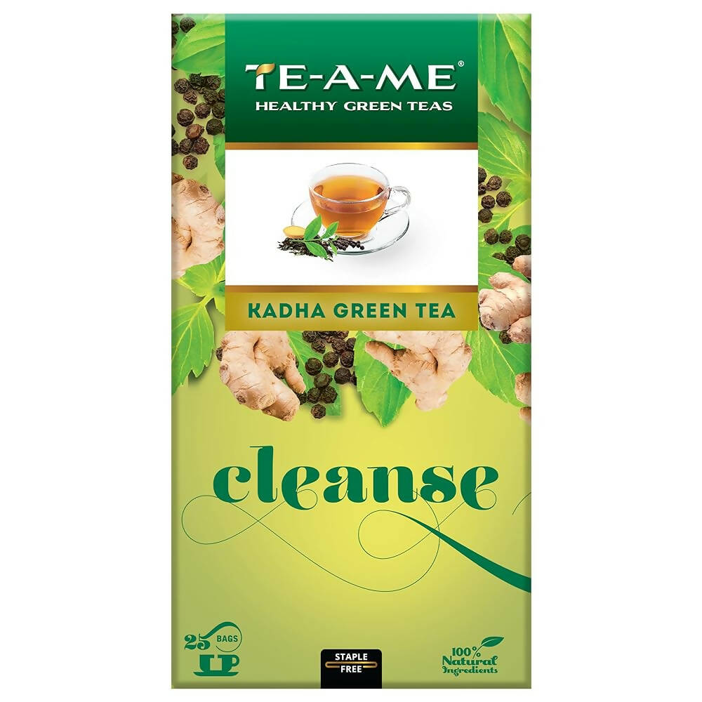 TE-A-ME Cleanse Kadha Green Tea Bags | Grocsy