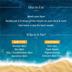 Aqualogica Glow+ Concentrate Face Serum With Hyaluronic Acid & Vitamin C - Limited Time Offer | Grocsy