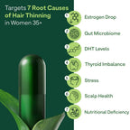 OZiva+ Advanced Hair Growth Actives Capsules for Women | Grocsy
