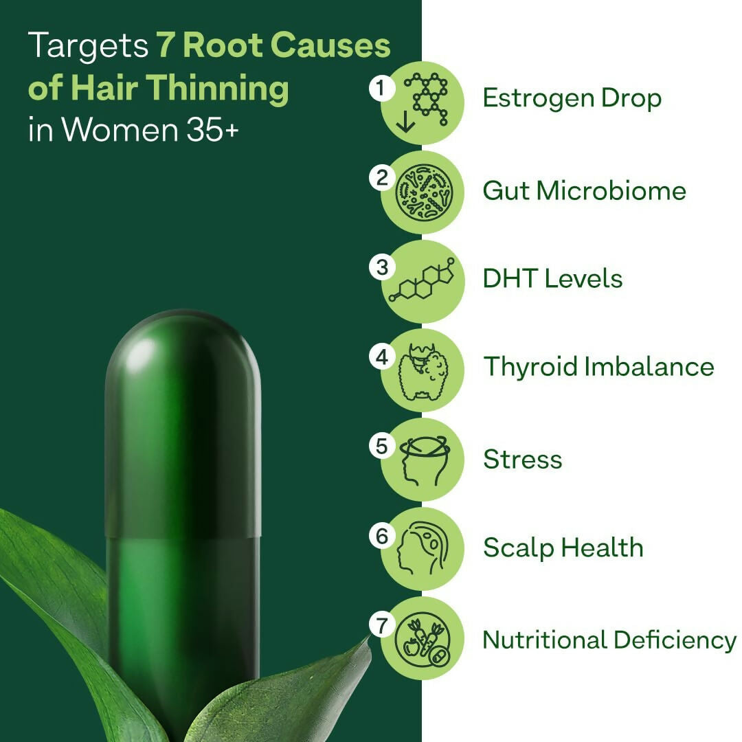 OZiva+ Advanced Hair Growth Actives Capsules for Women | Grocsy