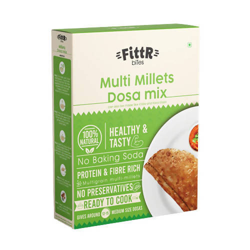 FittR biTes Multi Millets Dosa Mix | Grocsy