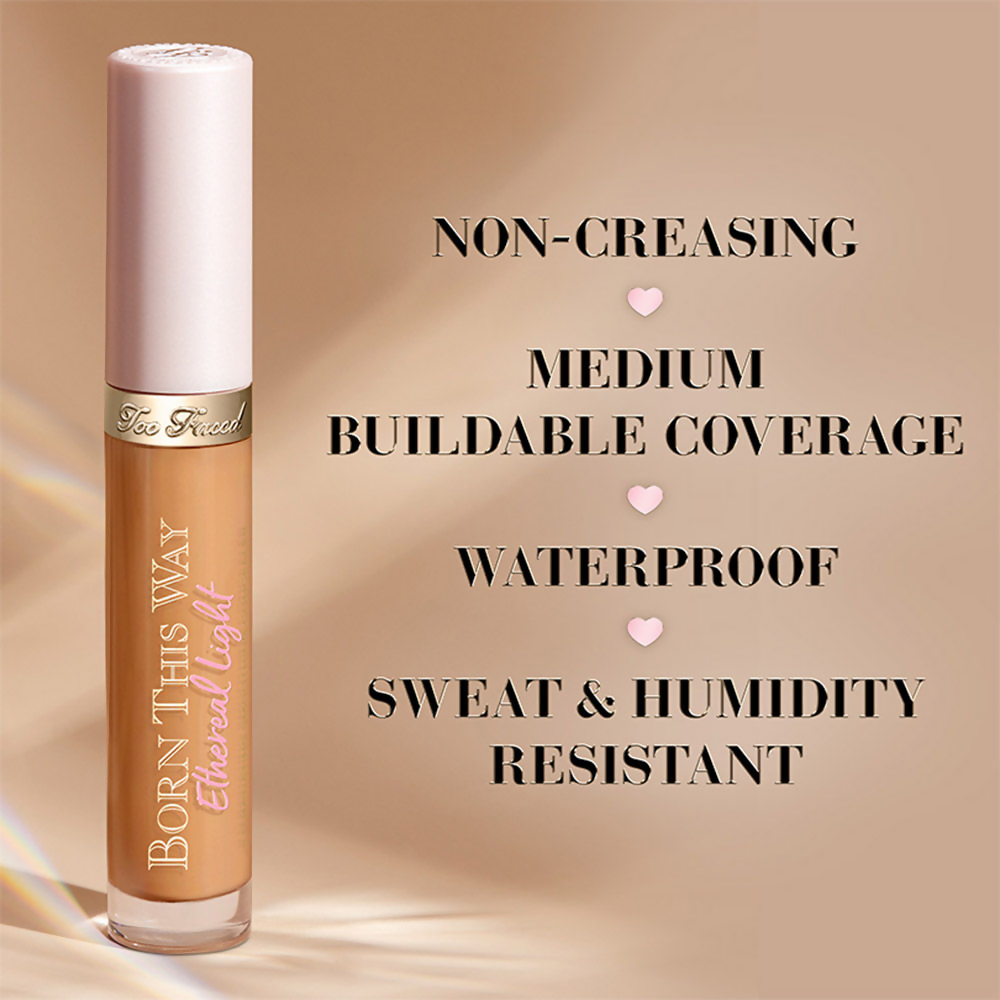 Too Faced Born This Way Ethereal Light-Illuminating Smoothing Concealer - Vanilla Wafer | Grocsy