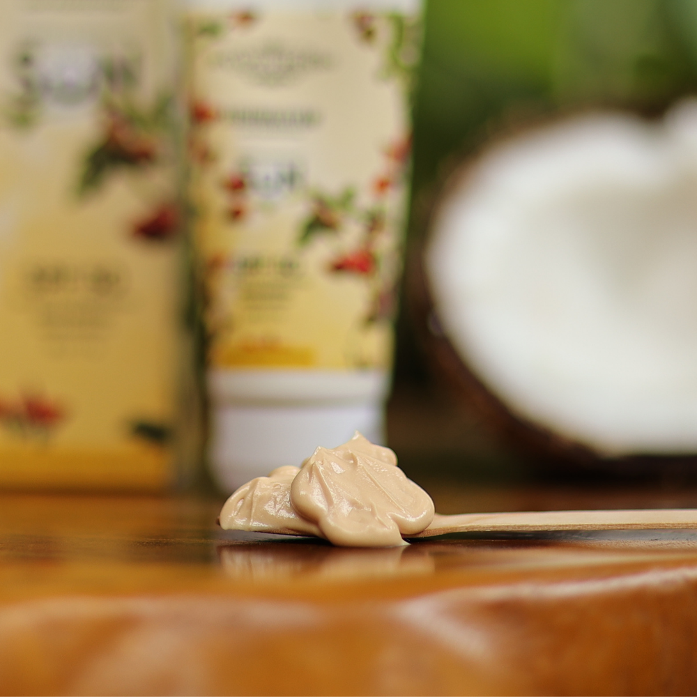 Haappyherbs Aishwaryam Spf50 Powerful,Weightless & Moisturizing Sunscreen , Pa++,Uva& Uvb Protection | Grocsy