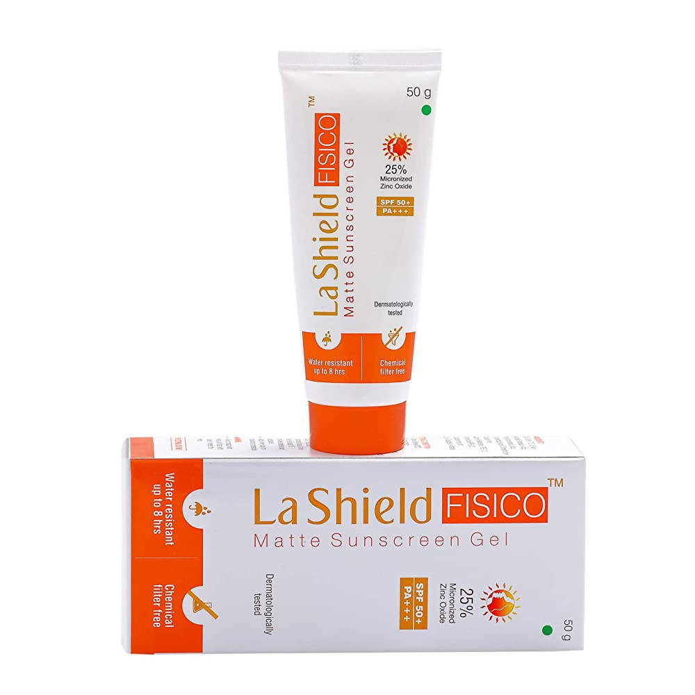 La Shield Fisico Matte Sunscreen Gel SPF 50+ PA+++ | Grocsy