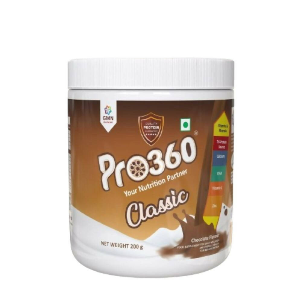 Pro360 Classic Daily Wellness Nutritional Protein Health Drink Supplement Powder | Grocsy