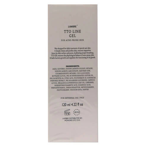 Lambre TTO Line Gel For Acne Prone Skin | Grocsy