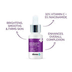 The Derma Co 10% Vitamin C Face Serum For Skin Radiance | Grocsy