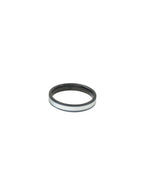 NVR Men's Silver Metal Ring | Grocsy