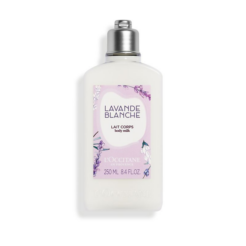 L'Occitane White Lavender Body Lotion | Grocsy