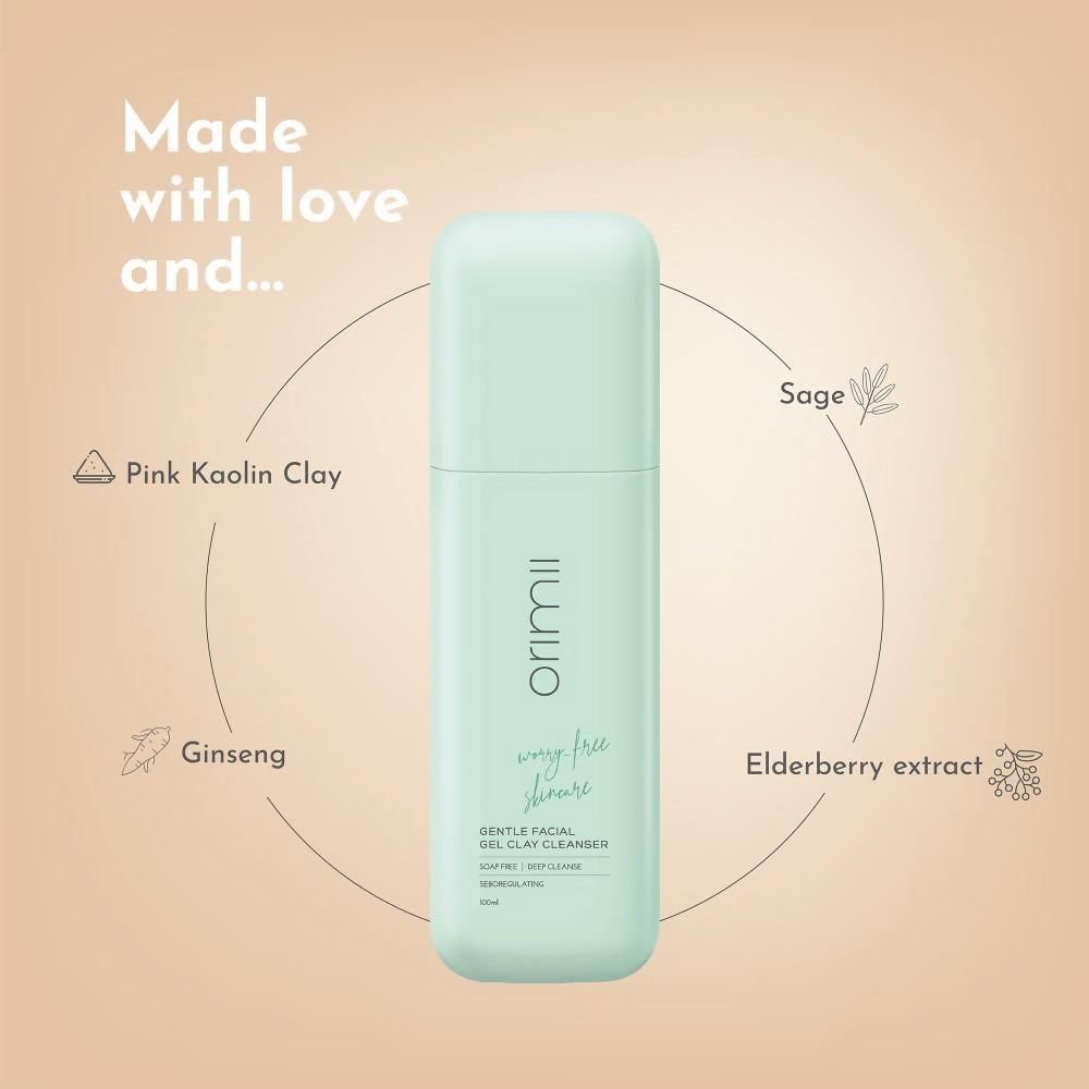 Orimii Soap Free Gentle Cleansing Face Wash for Oil & Acne Control | Grocsy