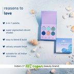 Plum In Your Element Eyeshadow Palette Easy to Blend 6-in-1 Palette 02 Water | Grocsy