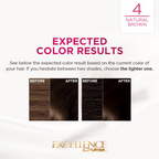 L'Oreal Paris Excellence Creme Hair Color, 4 Natural Brown | Grocsy