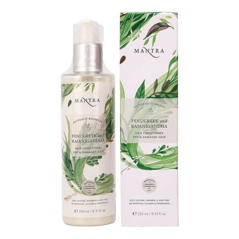 Mantra Herbal Fenugreek and Rajanigandha Hair Conditioner For Dry & Damaged Hair | Grocsy