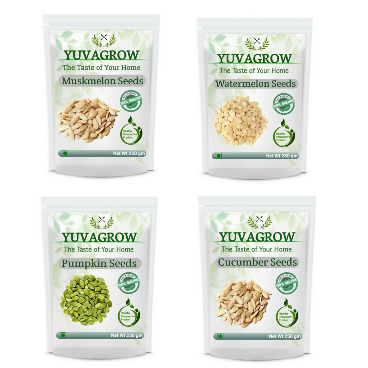 Yuvagrow Raw Seeds Combo | Grocsy