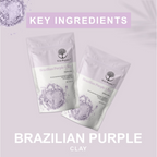 Wild Organic Brazilian Purple Flawless Skin Clay Powder | Grocsy