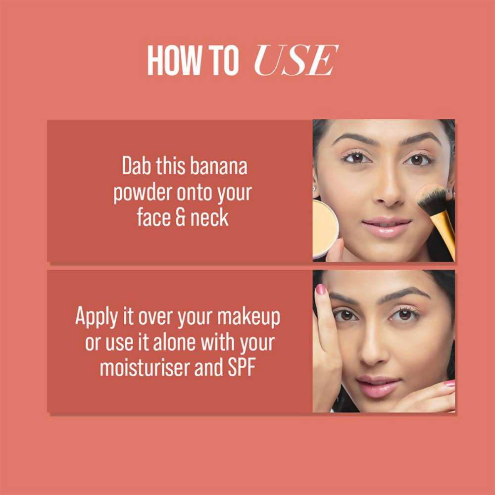 Myglamm Pose Hd Banana Powder - Long-Lasting, Lightweight & Matte Finish - Yellow | Grocsy