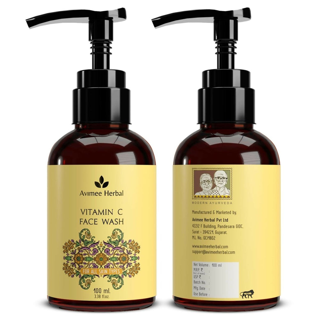 Avimee Herbal Vitamin C Face Wash | Grocsy