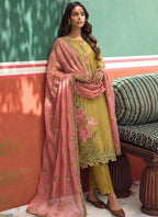 Vegaa Fashion Yellow Organza Fancy Zari Party Wear Suit | Grocsy