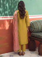 Vegaa Fashion Yellow Organza Fancy Zari Party Wear Suit | Grocsy