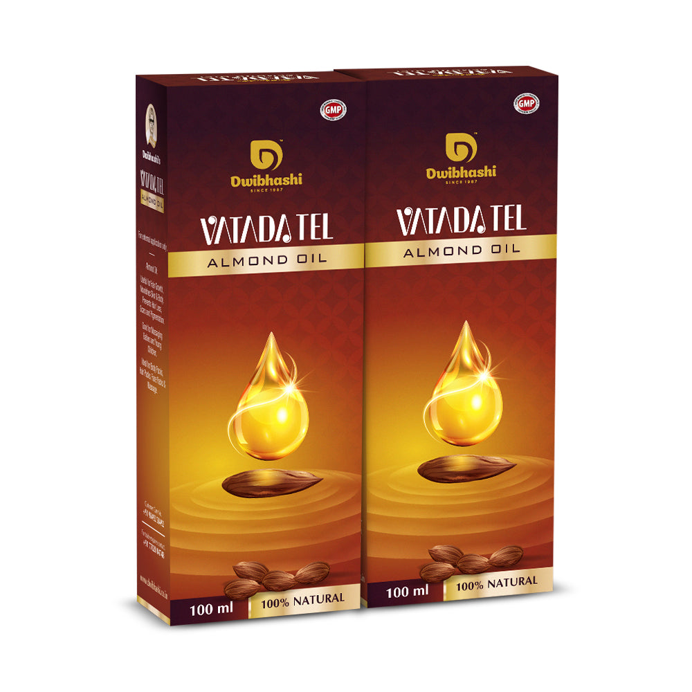 Dwibhashi Vatada Tel Almond Oil | Grocsy