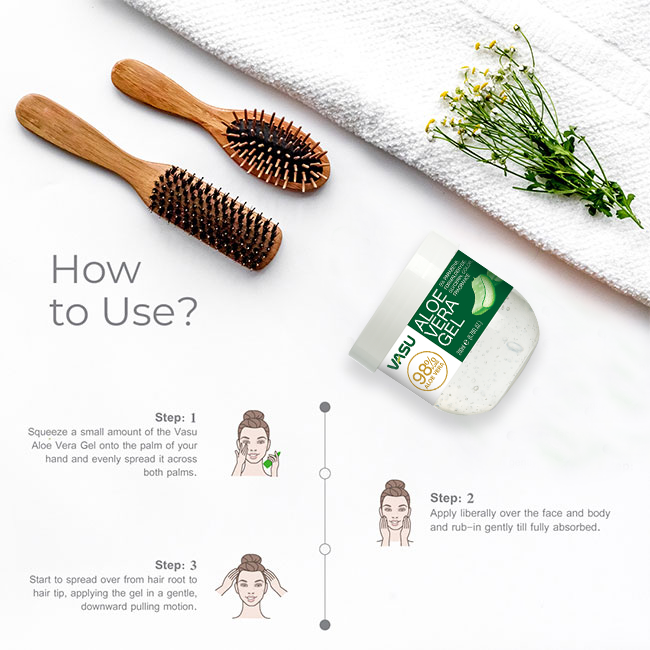 Vasu Healthcare Aloe Vera Gel | Grocsy