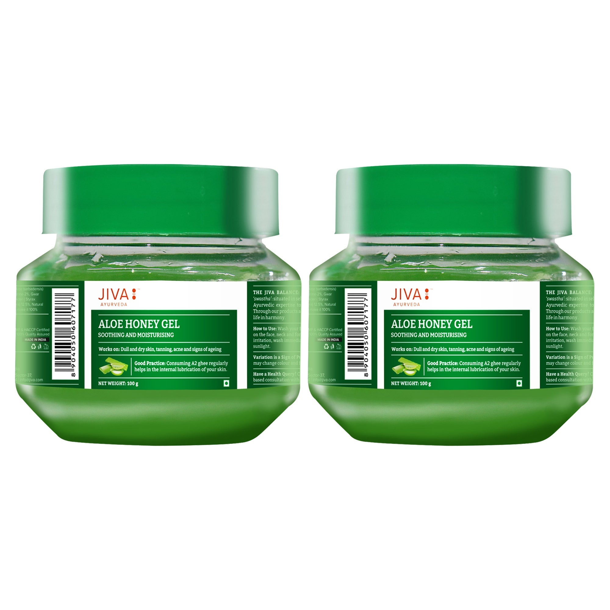 Jiva Ayurveda Aloe Honey Gel | Grocsy