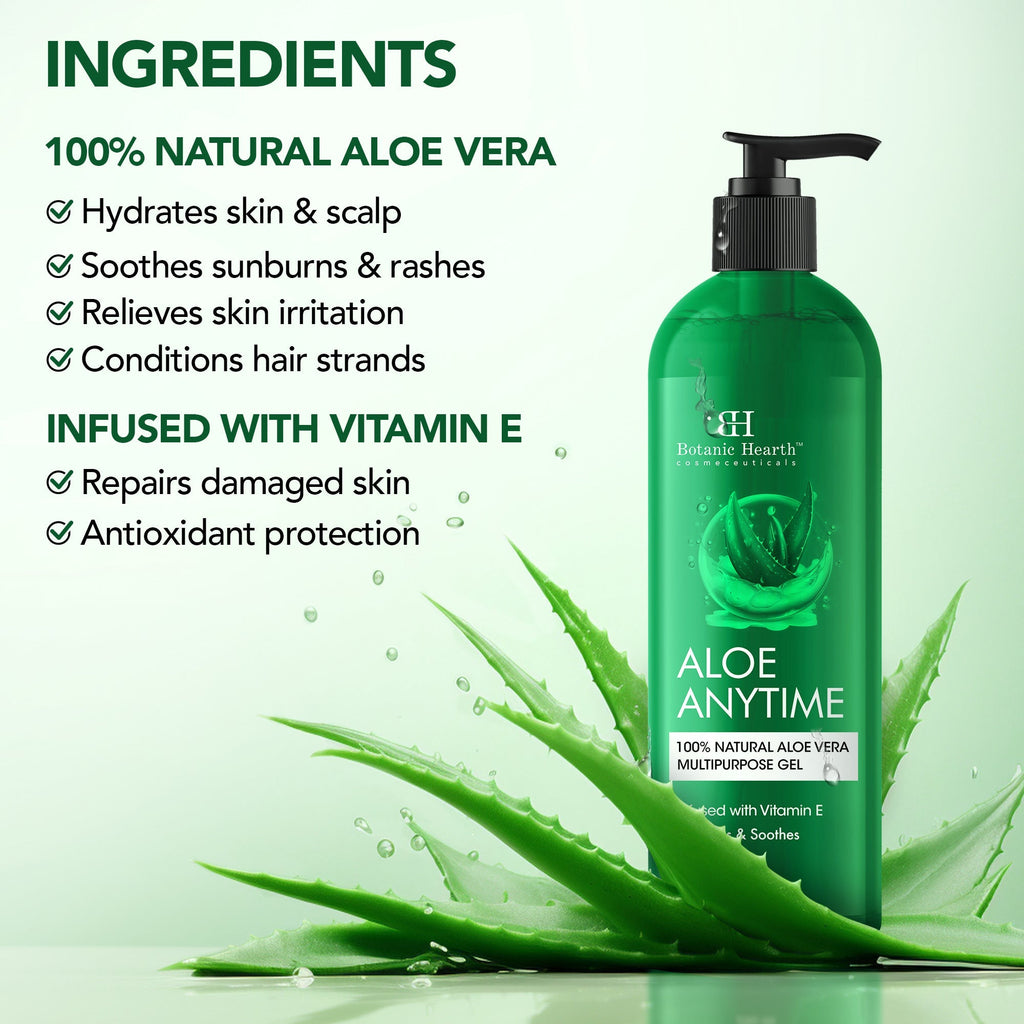 Botanic Hearth Aloe Vera Aloe Anytime Gel | Grocsy