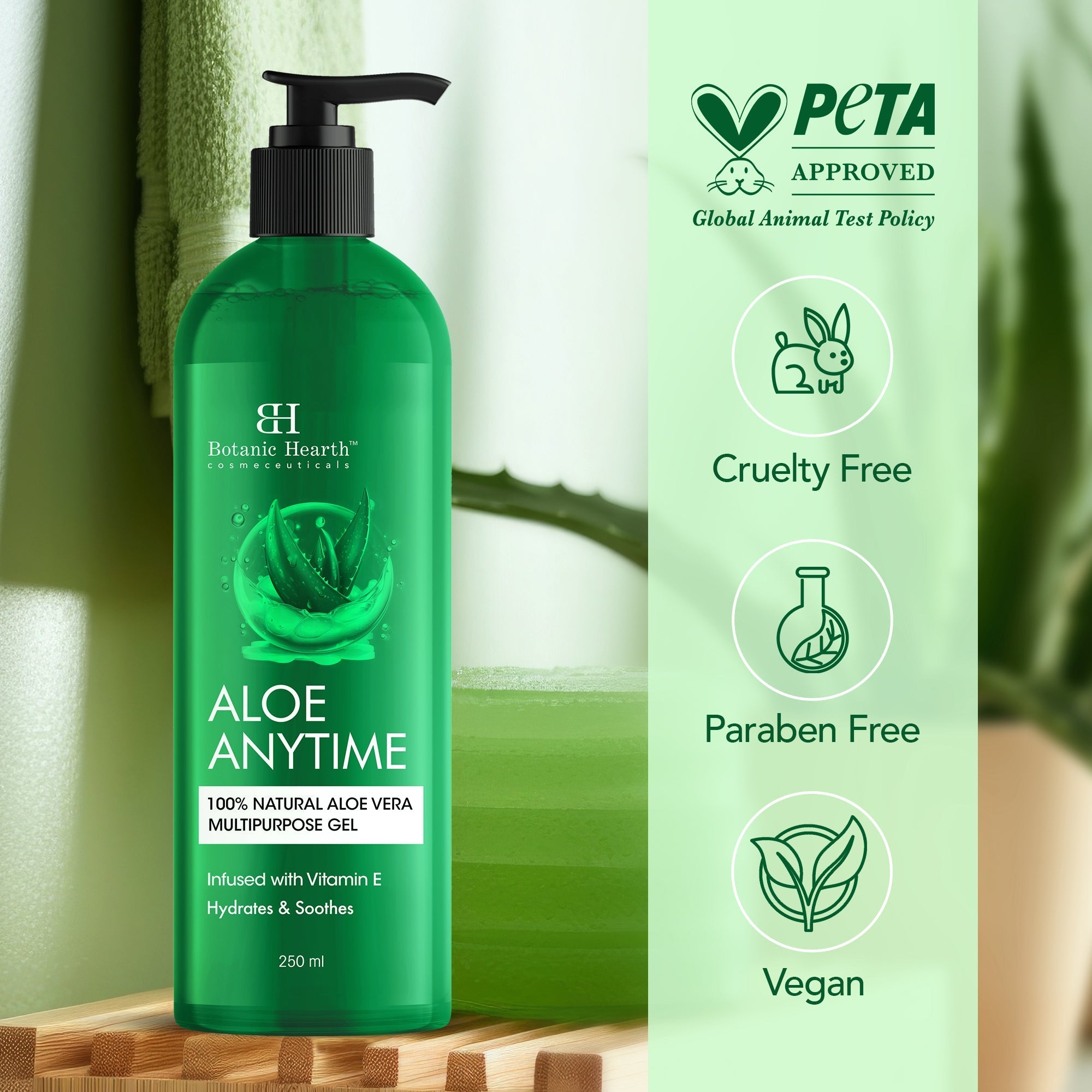 Botanic Hearth Aloe Vera Aloe Anytime Gel | Grocsy