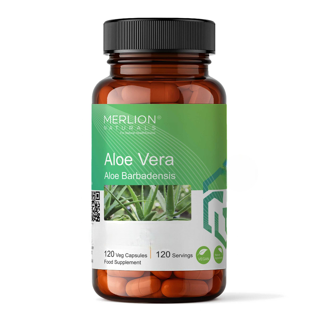 Merlion Naturals Aloe Vera 100mg Capsules | Grocsy