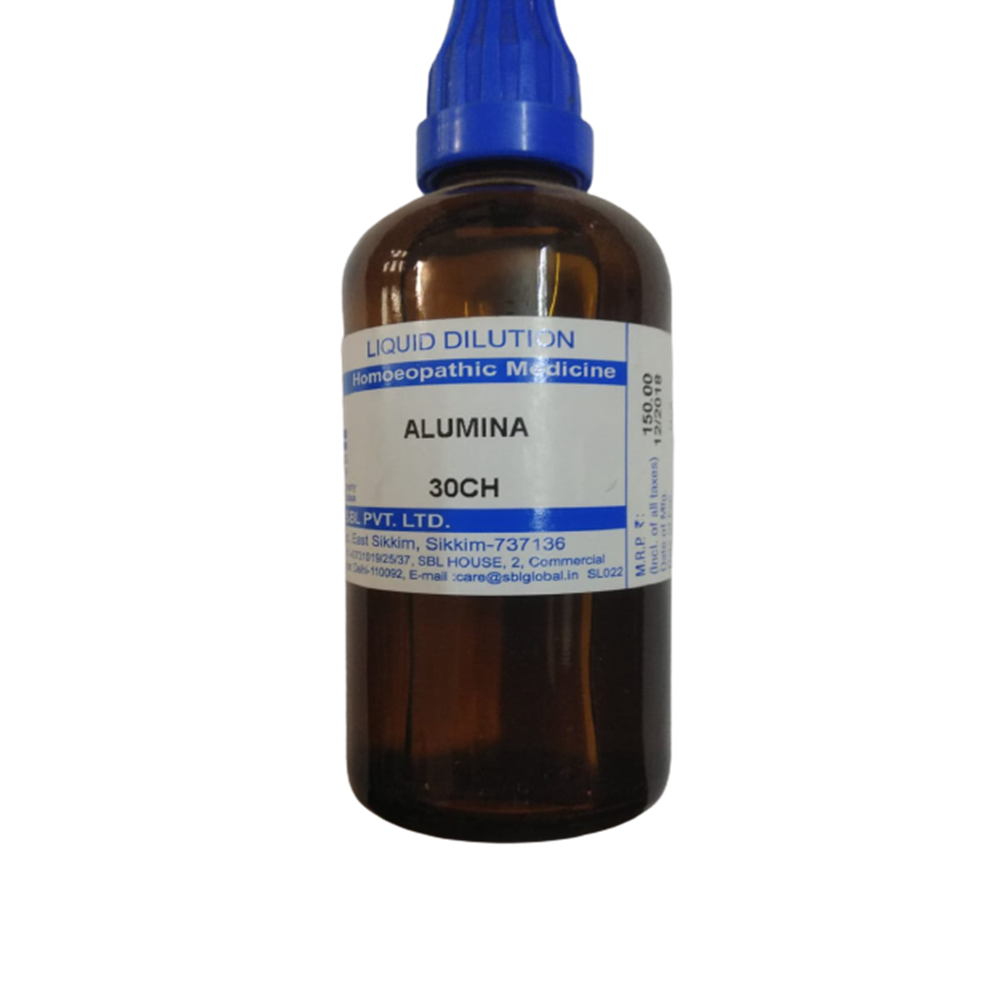 SBL Homeopathy Alumina Dilution | Grocsy