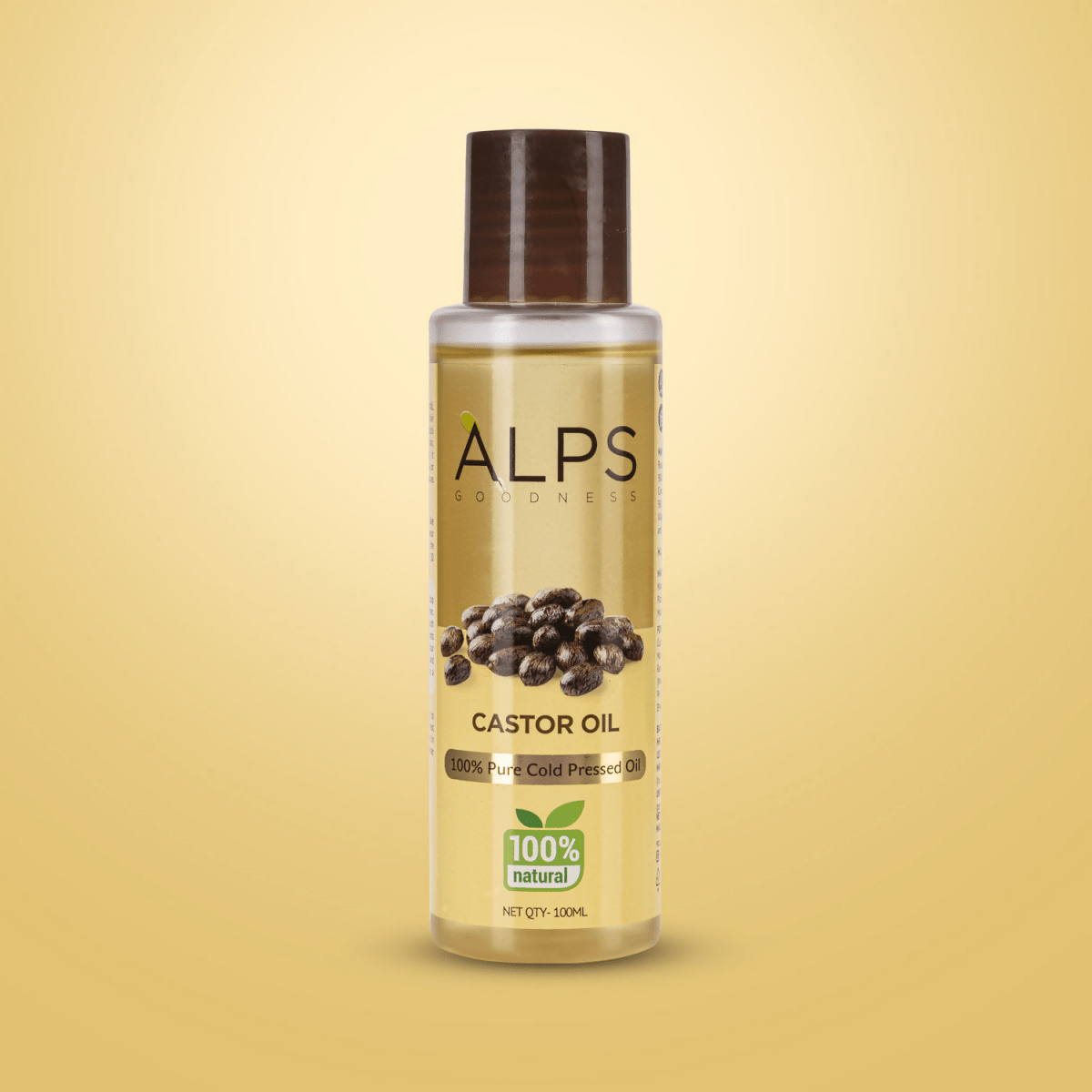 Alps Goodness 100% Pure Cold Pressed Castor Oil | Grocsy