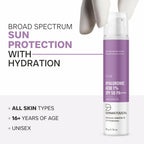 Dermatouch Hyaluronic Sunscreen Hydrating Ultra Light Aqua Gel With SPF 50 PA++++ | Grocsy