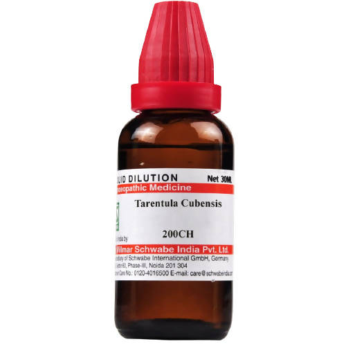 Dr. Willmar Schwabe India Tarentula Cubensis Dilution | Grocsy