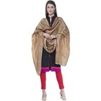 A R Silk Dark Golden Color Silk Siroski Dupattas and Chunnis | Grocsy