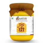 Aayug Organics A2 Gir Cow Ghee | Traditional Bilona Method A2 Cow Ghee | Grassfed, Pure and Healthy Gir Cow Ghee
