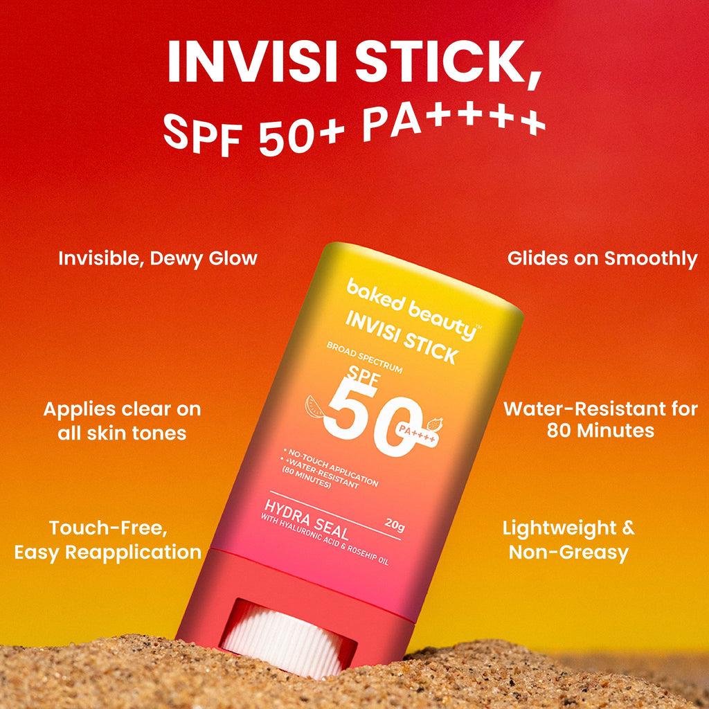 Baked Beauty Invisi Stick – Broad Spectrum Spf 50 And Pa++++ | Grocsy