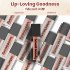 Baked Beauty Liquid Matte Lipstick Brown Palette (Set of 9) | Grocsy