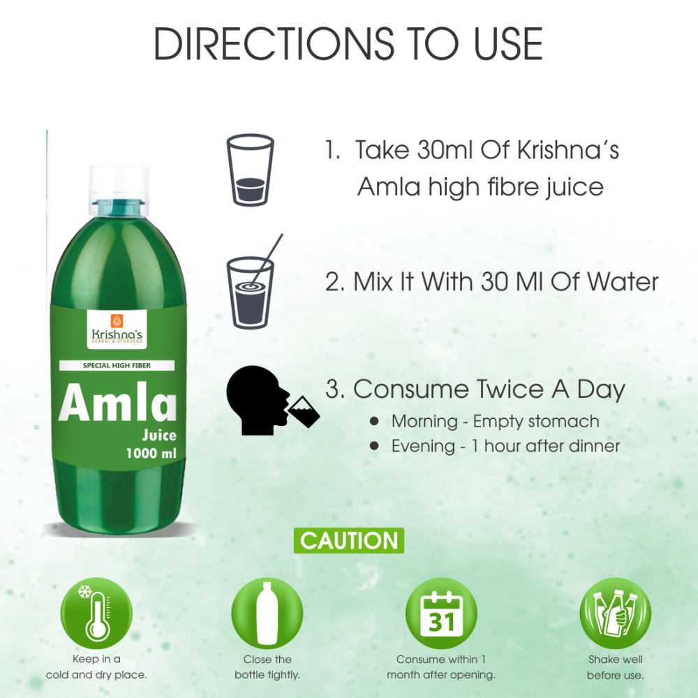 Krishna's Herbal & Ayurveda Amla Juice | Grocsy