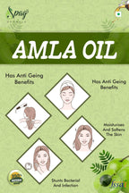 Spag Herbals Amla Oil For Hair & Skin Care | Grocsy