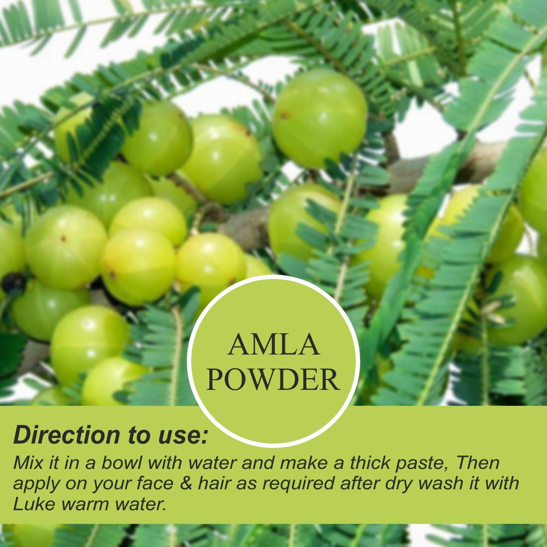 Nuerma Science Amla Powder for Healthy Skin & Hair | Grocsy
