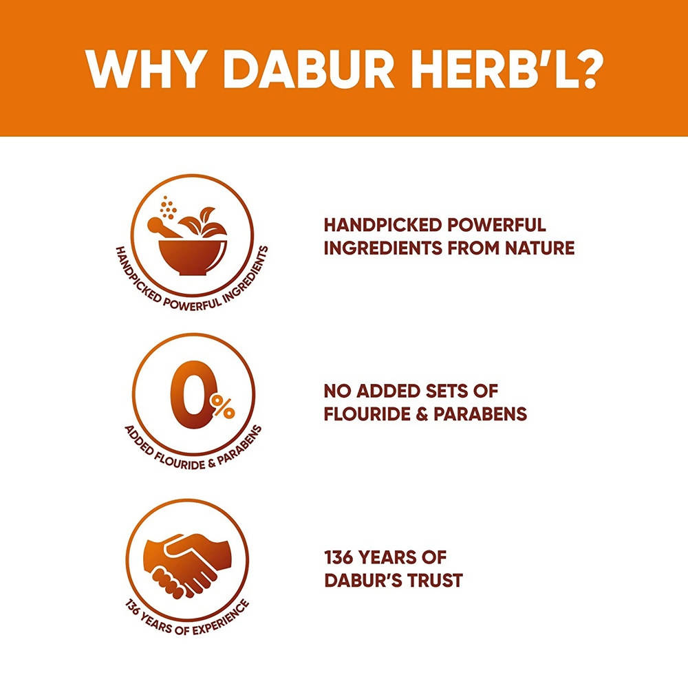 Dabur Herb'l Clove - Cavity Protection Toothpaste | Grocsy