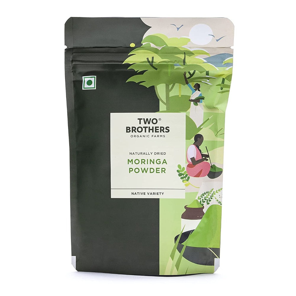 Two Brothers Organic Farms Moringa Powder | Grocsy
