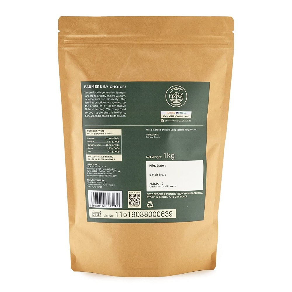 Two Brothers Organic Farms Stoneground Sattu Flour | Grocsy