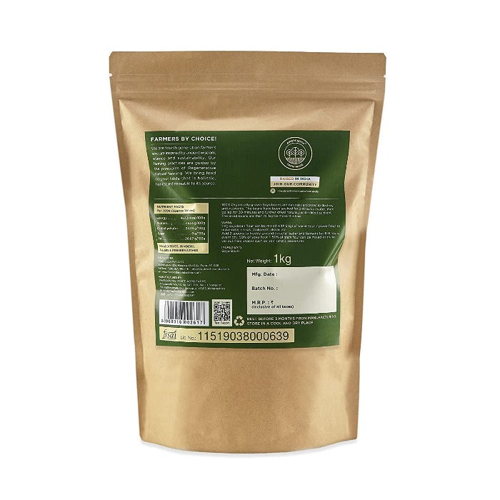 Two Brothers Organic Farms Soya Bean Flour | Grocsy