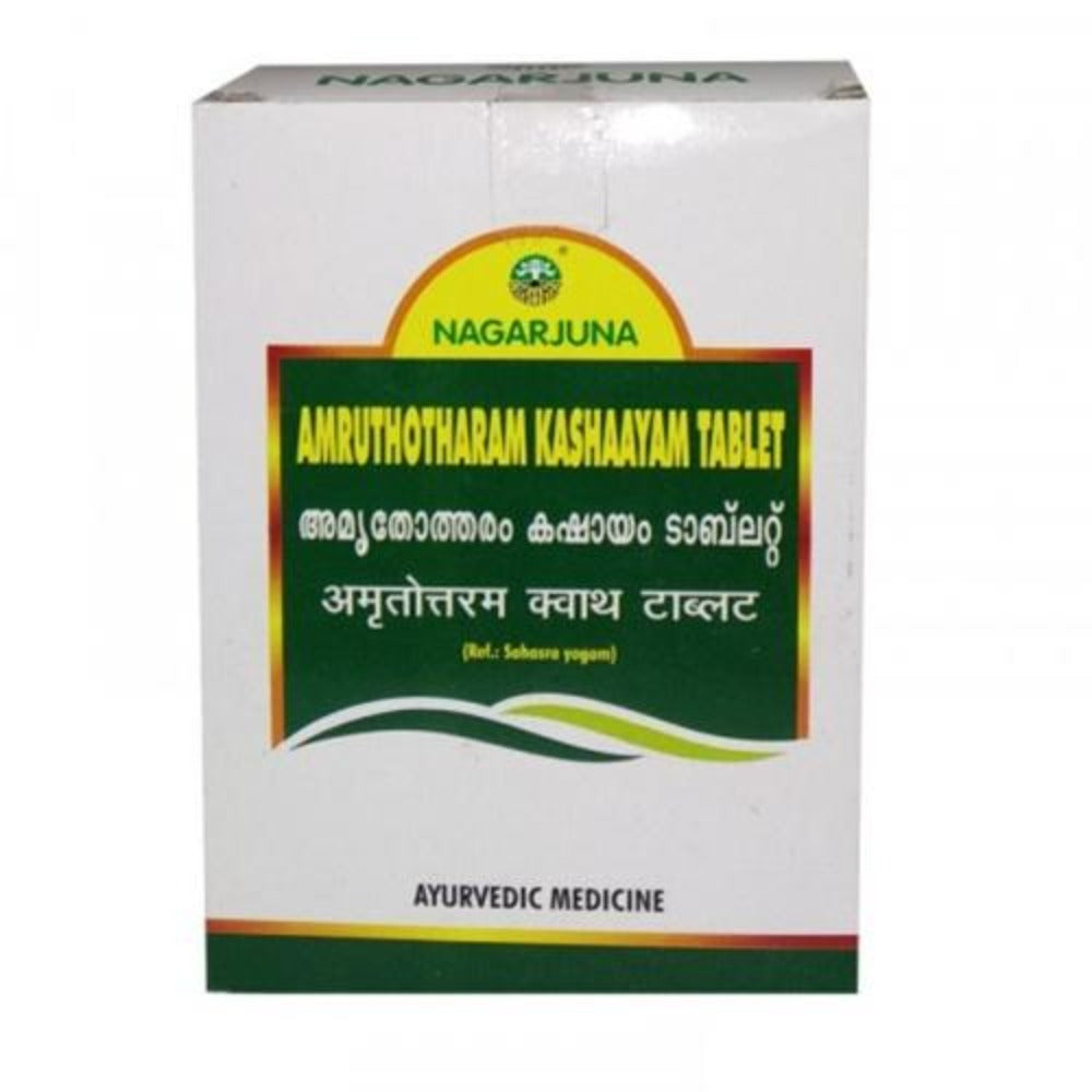 Nagarjuna Ayurveda Amruthotharam Kashaayam Tablet | Grocsy