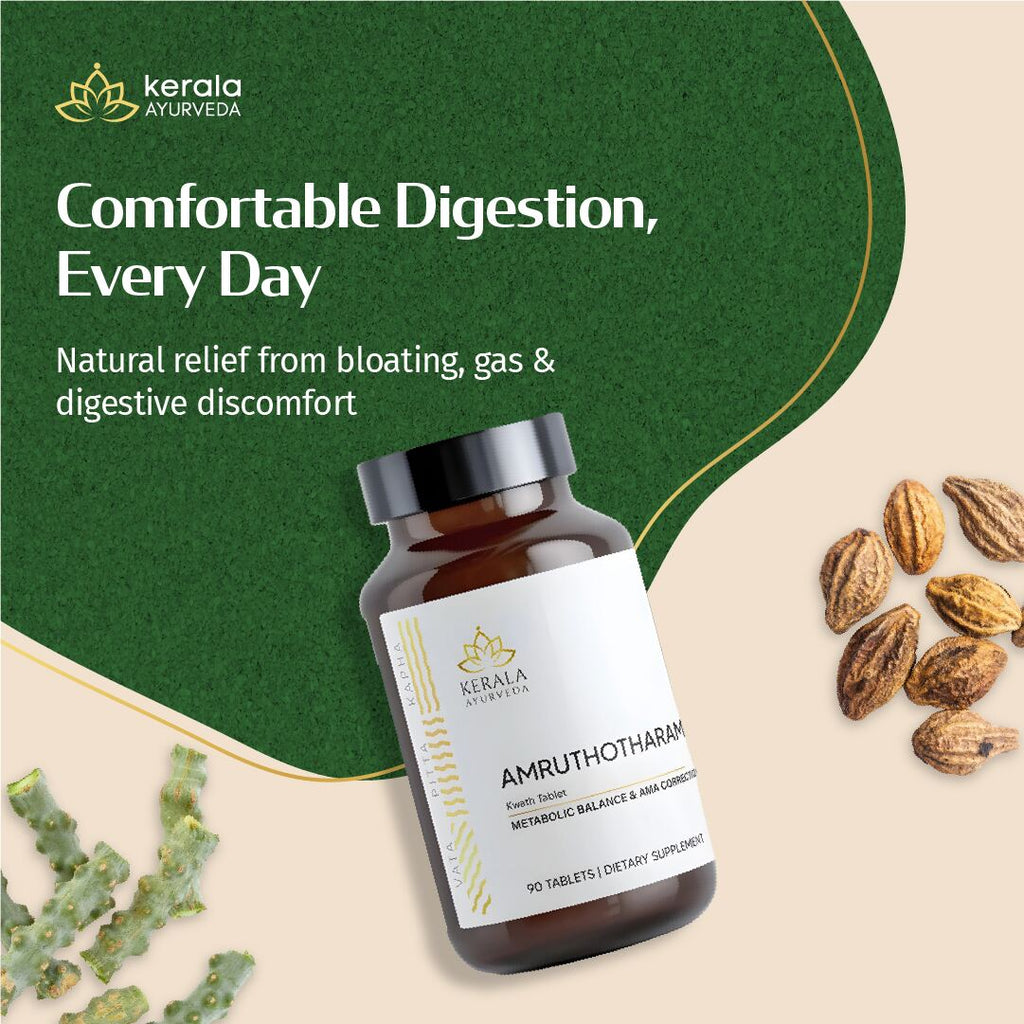 Kerala Ayurveda USA Amruthotharam Kwath Tablets | Grocsy