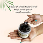 Inatur Coffee & Brown Sugar Face & Body Scrub - Anise & Cinnamon | Grocsy