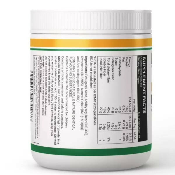 Inlife Fenugreek Fiber Powder | Grocsy