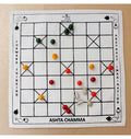Ancient Living Chauka Bara Four-Player Game / Ashta Chamma | Grocsy